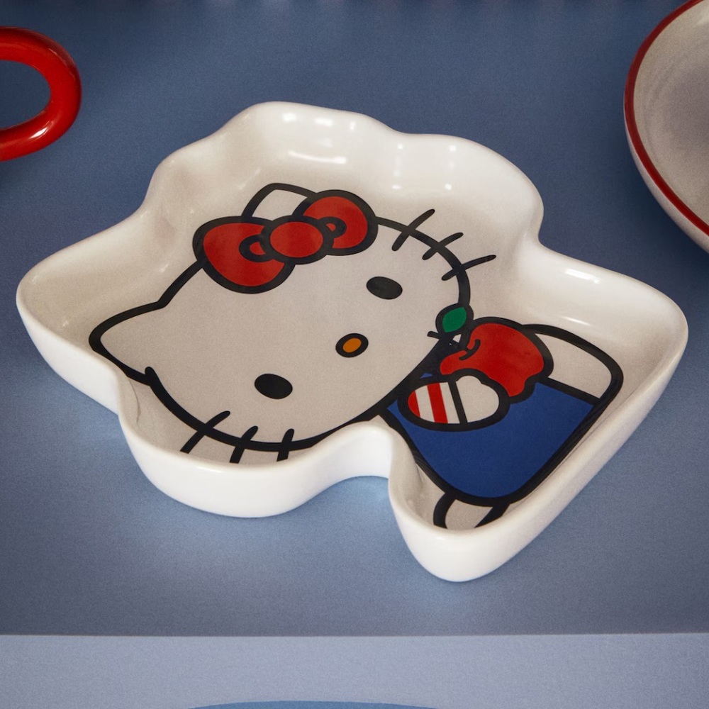 Limited edition Hello Kitty catch all ceramic tray collab with H&M